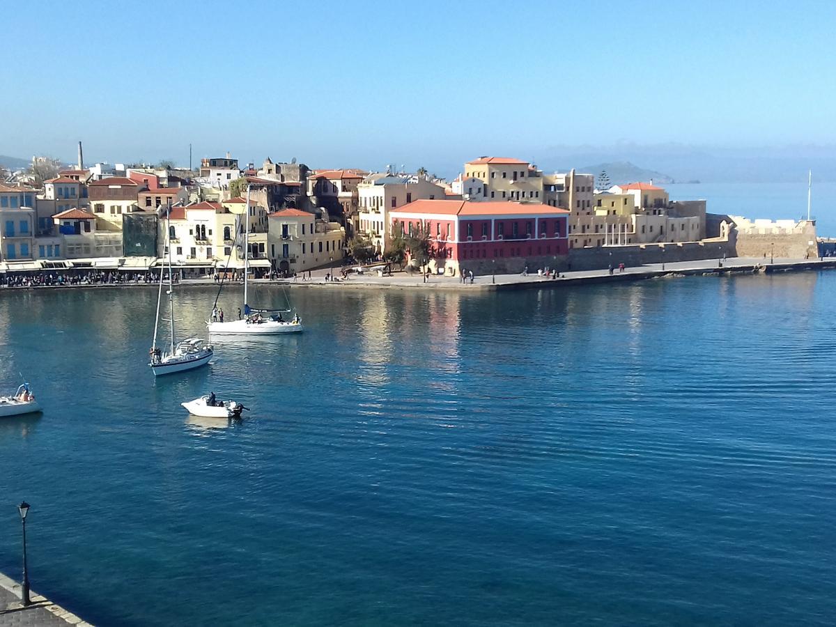 Diana Rooms Chrissi Akti Chania Exterior foto